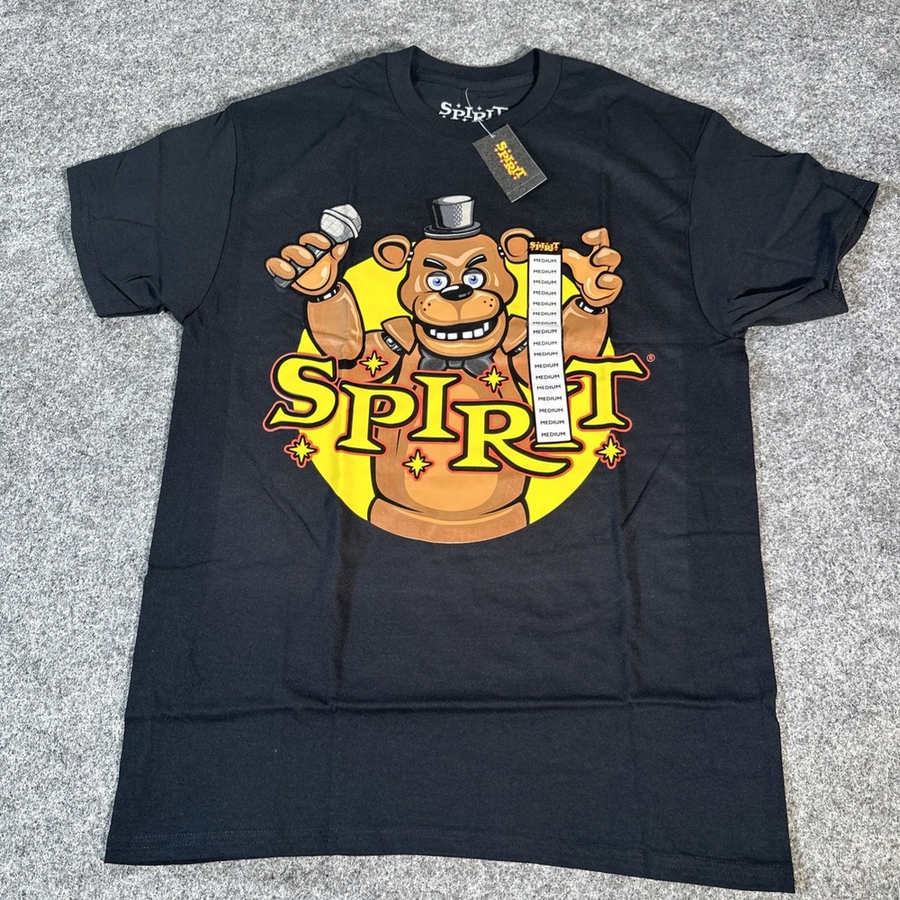 Spirit Halloween 2026 Five Nights At Freddy's Freddy Fazbear Shirt Size MEDIUM